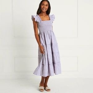 Ellie Nap Dress - Lavender Gingham